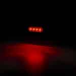 LED dark markeringslicht rood 12-24v 50cm kabel - Afbeelding 2