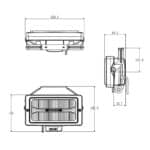 Tralert Atlas 220+ verstraler flitser+duo-dagrijverlichting 12-24v - Afbeelding 16