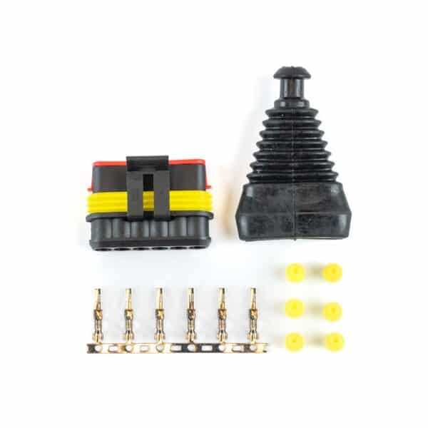 Superseal kit 6-PIN Female / plug - Afbeelding 1