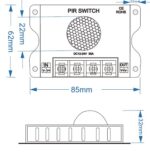 Bewegingssensor 12-24v 30A - Afbeelding 5