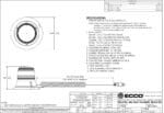 LED zwaailamp amber | 12-24v | magneetvoet | 400-serie | R65 | V11054 - Afbeelding 2