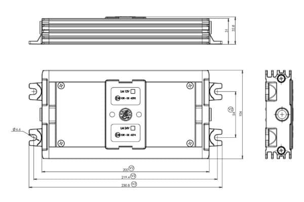 LED Controlebox 5-functie 12v | 13-polig - Afbeelding 4