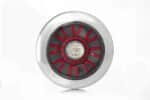 LED darklook mist-achteruitrijlicht, chrome 12-24v 5-PIN inbouw