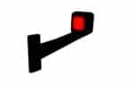 LED breedtelamp rechts rood-wit 12-24v 50cm kabel - Afbeelding 4