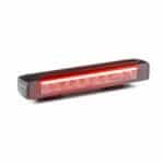 LED Lightbar Stratos 30cm | incl. R65 flitser | rood-amber DRL