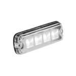 LED R10 Flitser 4-LED wit 12-24v 200cm kabel - Afbeelding 4