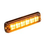 LED R65 Flitser 6-LED amber 12-24v 200cm kabel - Afbeelding 4