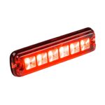LED R10 Flitser 6-LED rood 12-24v 200cm kabel - Afbeelding 4