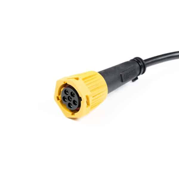 Adapterkabel links 6-PIN's Fristom naar 8-PIN's Aspöck - Afbeelding 3