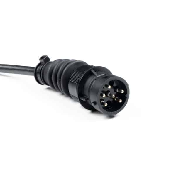 Adapterkabel rechts 6-PIN's Fristom naar 8-PIN's Aspöck - Afbeelding 2