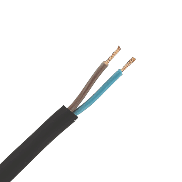 2-aderige kabel | 2,50mm² | bruin-blauw | rond | 100m - Afbeelding 1
