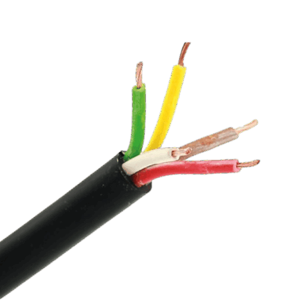 5-aderige ADR-kabel | 1,00mm² | bruin-rood-geel-groen-wit | 50m - Afbeelding 1