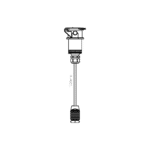 Frontkabel 15P, 150cm kabel met 15P Bajonet - Afbeelding 5
