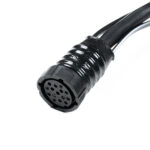 Hoofdkabel 15m | incl zij-kabel | 10-aderig | 2x 15P Bajonet - Afbeelding 3