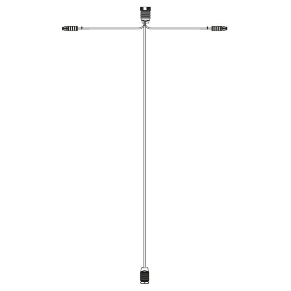 Hoofdkabel 15m | incl zij-kabel | 10-aderig | 2x 15P Bajonet - Afbeelding 1