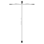 Hoofdkabel 15m | incl zij-kabel | 15-aderig | 2x 15P Bajonet - Afbeelding 2