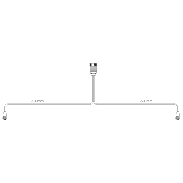 Achterlichtkabel 15P baj. naar 2x 7-PIN's AMP excl. zij-kabe - Afbeelding 5