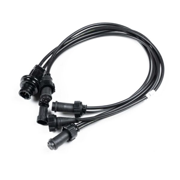 Y-kabel tbv 4 achterlichten (5-PIN) incl. zijkabel - Afbeelding 2