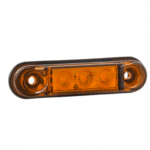LED markeringslicht amber met beugel | 12-24v | 50cm. kabel | MV-4300A-LD 2439-MV-4300A