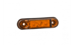 LED markeringslicht amber met beugel | 12-24v | 50cm. kabel | MV-4300A-LD 2439-MV-4300A