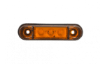 LED markeringslicht amber met beugel | 12-24v | 50cm. kabel | MV-4300A - Afbeelding 2