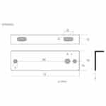 Montagesteun tbv S11F4002 - Afbeelding 2