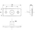 LED markeringslicht wit | 12-24v | 50cm. kabel | MV-5650W - Afbeelding 3