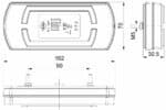 LED neon achterlicht incl. achteruitrijlicht 12v 1m. Kabel horizontaal+verticaal Montage
  | VC-4120 - Afbeelding 11
