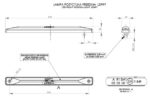 LED dark markeerverlichting amber 12-24v 0,3m. kabel - Afbeelding 4