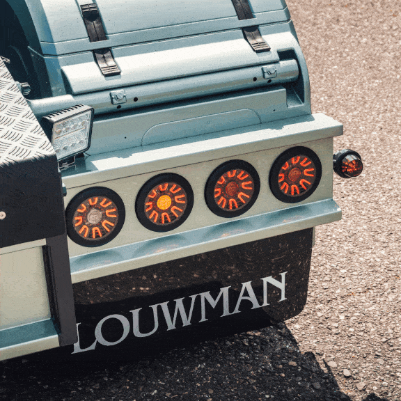 Rond LED achterlicht TRALERT