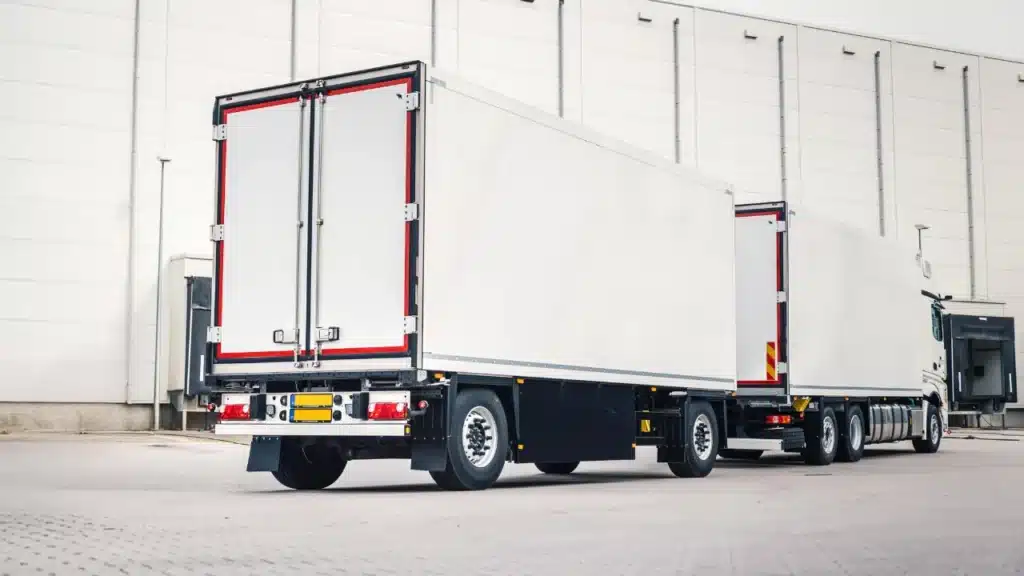 Vrachtwagen dubbel kenteken