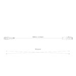 Verloopkabel Superseal > Deutsch 1m | 2x1,5mm² | 2x female - Afbeelding 2