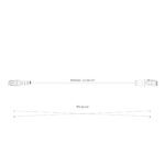 Verloopkabel Superseal > Deutsch 5m | 2x1,5mm² | 2x female - Afbeelding 2